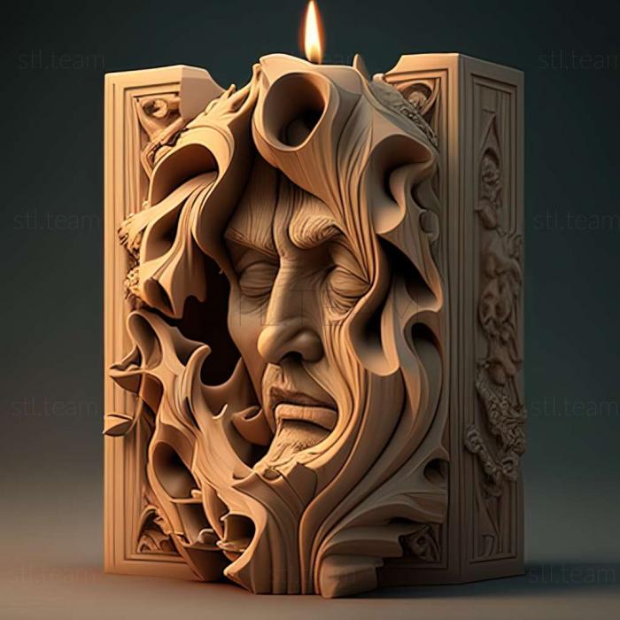 3D model CANDLE game (STL)